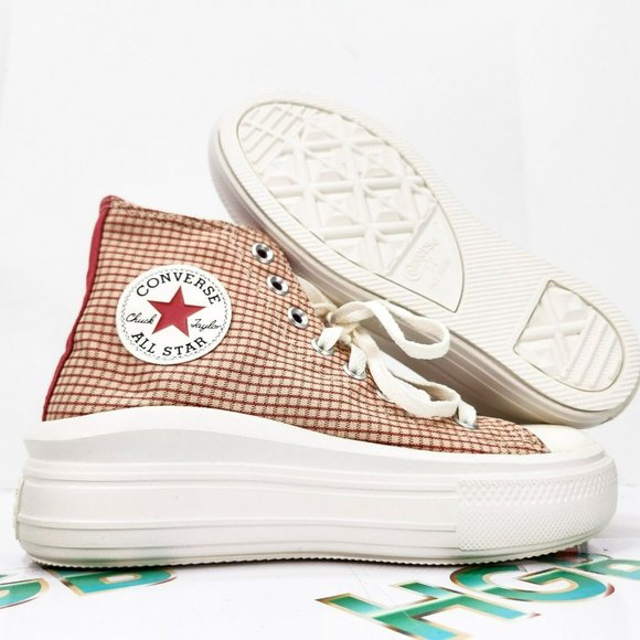 Converse Shoes - Converse Chuck Taylor Move Platform  High Top Canvas Women Size Sneakers A05130C
